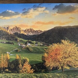 Landscape Jigsaw Puzzle with Autumn Scene
